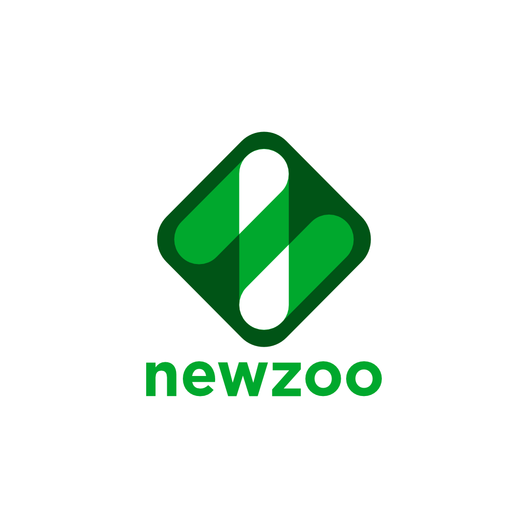 Newzoo logo with a green interlocking symbol and wordmark